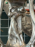 Art Nouveau Mantel Clock with Gustav Becker Movement, c.1900