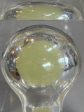 Vintage Pierre Giraudon Light Bulb Acrylic Paperweight – Late 20th Century French Design