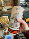 Rare 1974 Soviet Bone China Vase – 30th Anniversary of the Battle of Kiev