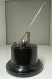 Vintage chrome Polo trophy on a bakelite base