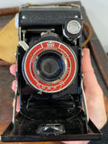 1930s Coronet Folding Camera – Vintage Collectible with Original Case