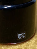 Kosta Boda lipstick art glass