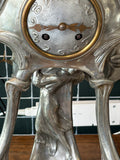 Art Nouveau Mantel Clock with Gustav Becker Movement, c.1900