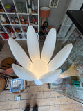 Overhead view of Bonaldo Eos lamp petals from above