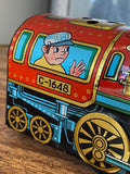 Mid-Century Japanese Tin Wind-Up Train – Yone, Japan