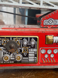 Vintage 1950s Horikowa Toy Fire Engine – Battery-Operated Tin Plate Design