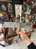 Front view of Spirit of St. Louis N-X-211 metal model showing wingspan and undercarriage