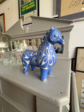 Vintage Pablo Zabal Chilean Studio Pottery Horse Figurine, 1970s