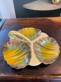 1930s Art Deco Shelley Trefoil Dish – Vibrant Hand-Painted Design