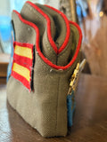 Vintage 1970s Soviet “Pilotka” Souvenir Cap with Badges & Pins