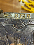 Antique Sterling Silver Vesta Case, Birmingham 1900 – Engraved with Acanthus design