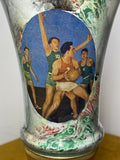 Vintage Soviet basketball glass trophy