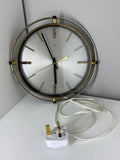 Mid century plug in Metamec wall clock