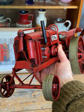Vintage McCormick-Deering Farmall F-12 Tin Toy Tractor – Fantastic Condition