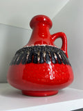 Vintage 1960s/70s West German Fat Lava Vase/Jug – Schlossberg Keramik