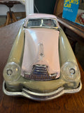 Lucky Sports Car – Vintage Friction Toy with Opening Hood, Original Box