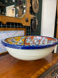 Vintage Andalucia style ceramic sink