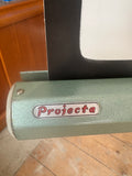 Vintage Projecta Projection Screen – Mid-Century Adjustable Tripod Screen