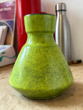 Dümler & Breiden West German Pottery Vase – Model 128/15 UFO Form, Lime Green