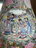 Large 20th Century Chinese Famille Rose Jug and Bowl