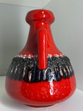 Mid century fat lava vase by Schlossberg Keramik