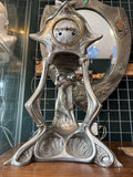 Art Nouveau Mantel Clock with Gustav Becker Movement, c.1900