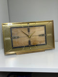 Mid century Metamec mantle clock