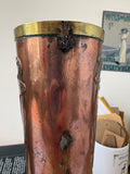 Pair of Art Nouveau Copper and Brass Vases | Beldray, England, c.1900-1910