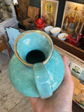 Carstens Tönnieshof West German Jug – Turquoise Glaze, c.1960s