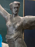 Vintage Soviet statuette ‘The Motherland Calls’