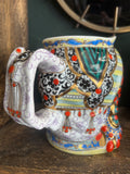 Vintage Lomonosov Porcelain Jug – Woman in Kokoshnik Headdress, After Natalya Danko (1960s)