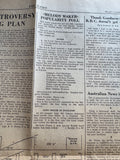 1944 German Propaganda Newspaper for British POWs – The Camp, Berlin, October 8