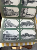 Antique postcards of Bruay collieries and Béthune Hôtel de Ville in album
