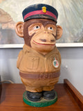 1970s PG Tips ‘Sergeant Chimp’ Plastic Money Bank – Made in Holland – 22cm