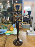 Vintage Metal Triple Arm Candleholder – Tall Elegant Candelabra