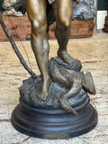 Large Vintage Spelter Figure – After Auguste Moreau