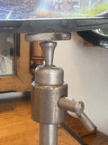 1960s Vintage Combined Optical Industries Magnifying Lens mounted on Eclipse Cat. No. 903 Magnetic Base
