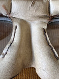 Close up of middle of the back of the goggles 