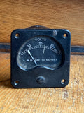 World War Two Spitfire volt gauge