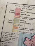 Daily Mail War Map, George Philip & Son, WWI
