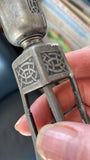 Antique WMF Art Nouveau Metal Candlestick – German Jugendstil c.1910