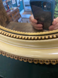 Stunning Art Deco Round Convex Mirror by Atsonea