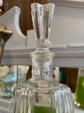 Art Deco glass decanter