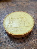 Wax medallion depicting Napoleon’s return from Elba, inscribed Retour de l’Empereur Mars MDCCCXV