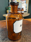 Vintage apothecary bottle - Aether