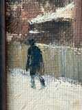 Russian Impressionist School Oil Painting, Signed – Mid 20th Century