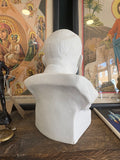 Vintage Bisque Porcelain Lenin Bust – Soviet Era, 23.5cm