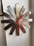 Umbra Ribbon Wall Clock – Stylish Stainless Steel Design by Michelle Ivankovic