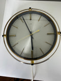 Mid century plug in Metamec wall clock