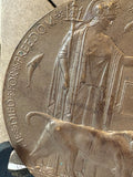 WWI Death Penny Memorial Plaque | James William Sanders